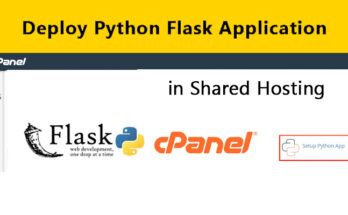 Deploy Flask App in Shared Hosting