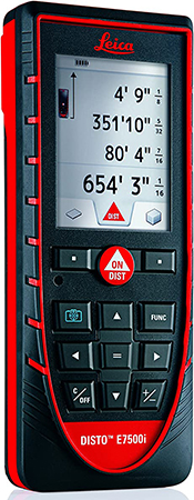 Leica Geosystems Leica DISTO E7500i 660ft Laser Distance Measure with Bluetooth