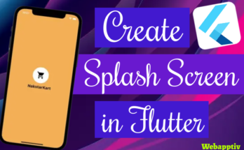 Create Splash Screen in Flutter