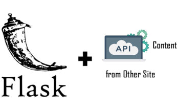 flask access 3rd party api content