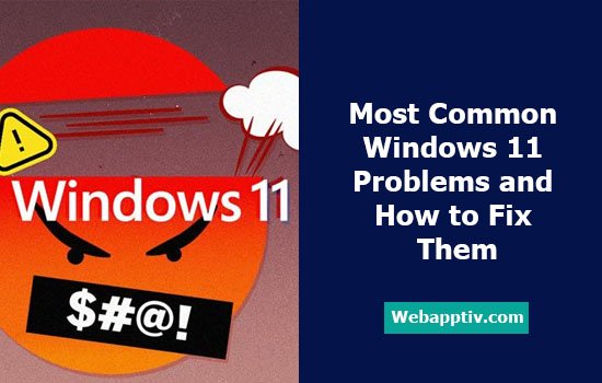 Common Windows 11 problems