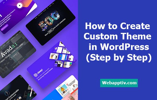 Create Custom Theme in WordPress