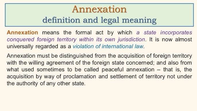 Annexation