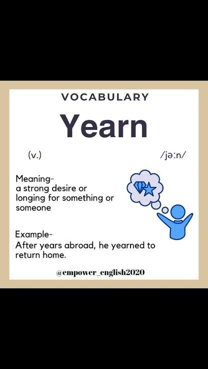 yearn