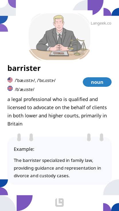 barrister