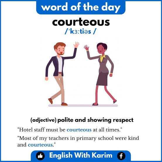 courteously