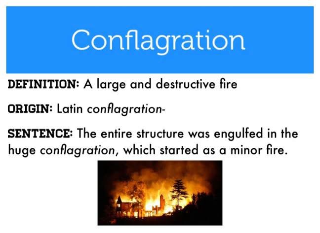 Conflagration