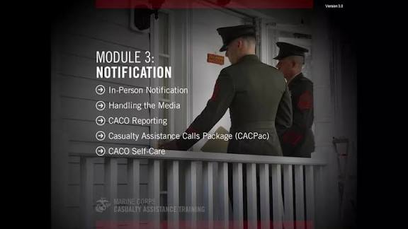 Casualty notification