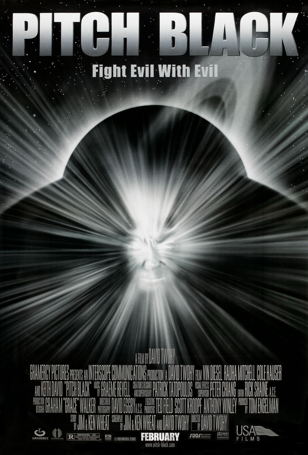 pitch black