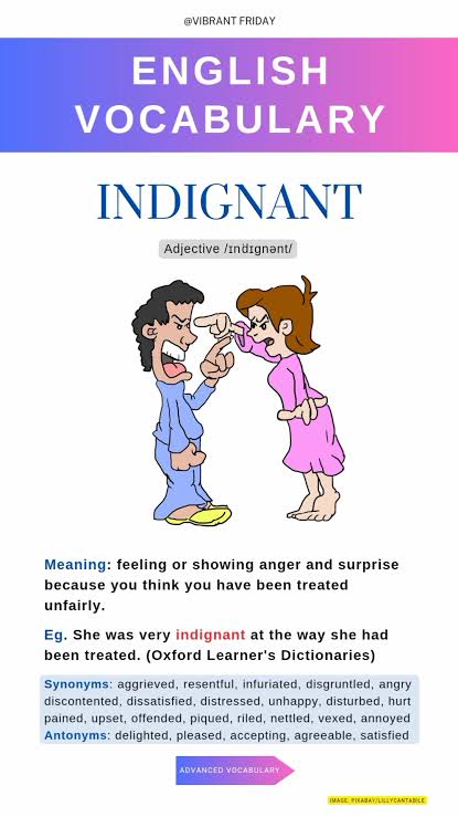Indignant