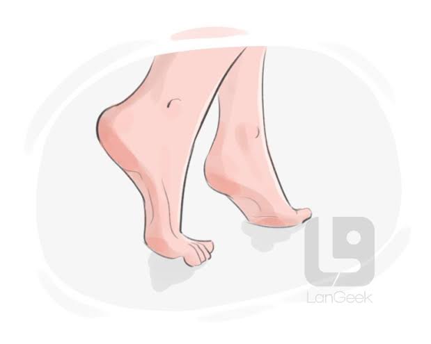 tiptoe