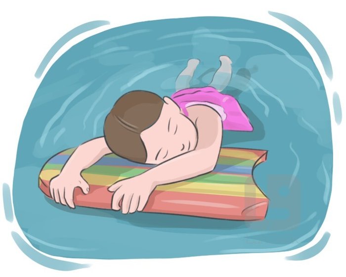 floating