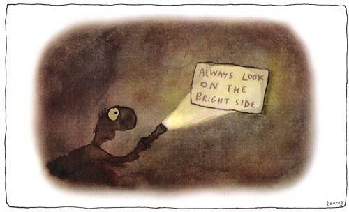 look on the bright side
