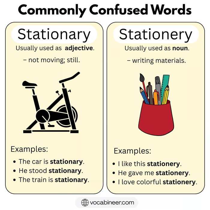 stationary