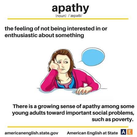 apathy