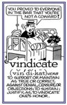 vindicate