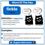 Fickle