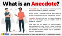 Anecdote
