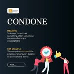 Condone