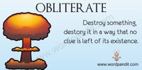 Obliterate