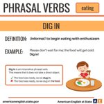 dig in