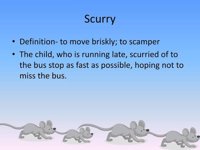 Scurry