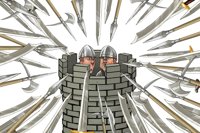 besieged
