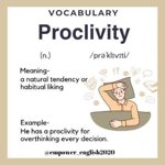 tendency