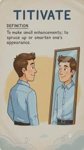 spruce someone/something up